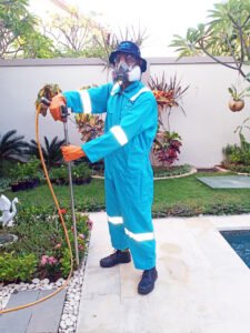 Penyemprotan Anti rayap QPC Pest Control Bali