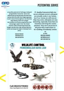 Wildlife Control/Pengendalian Hama Liar